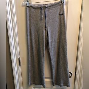 Vintage Champion Drawstring Light Gray Joggers Made in USA size Small